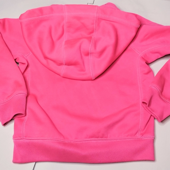 Nike therma fit girls pink zip hooded sweatshirt track jacket sz.3t - Picture 6 of 6